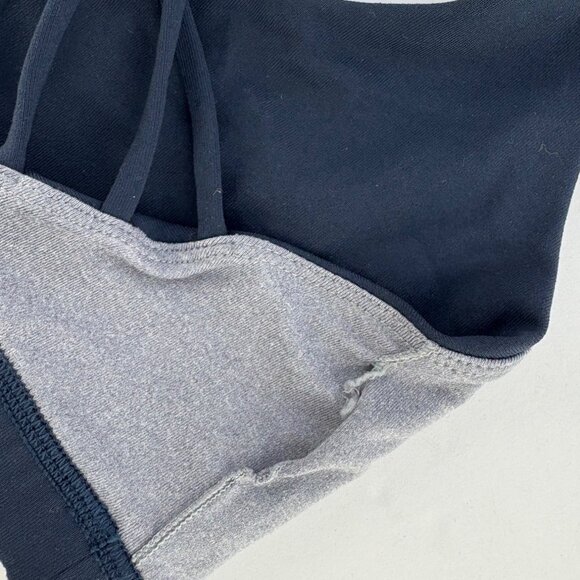 Born Primitive Vitality 2.0 Sports Bra Navy Blue Strappy Back Size Small - Picture 10 of 11
